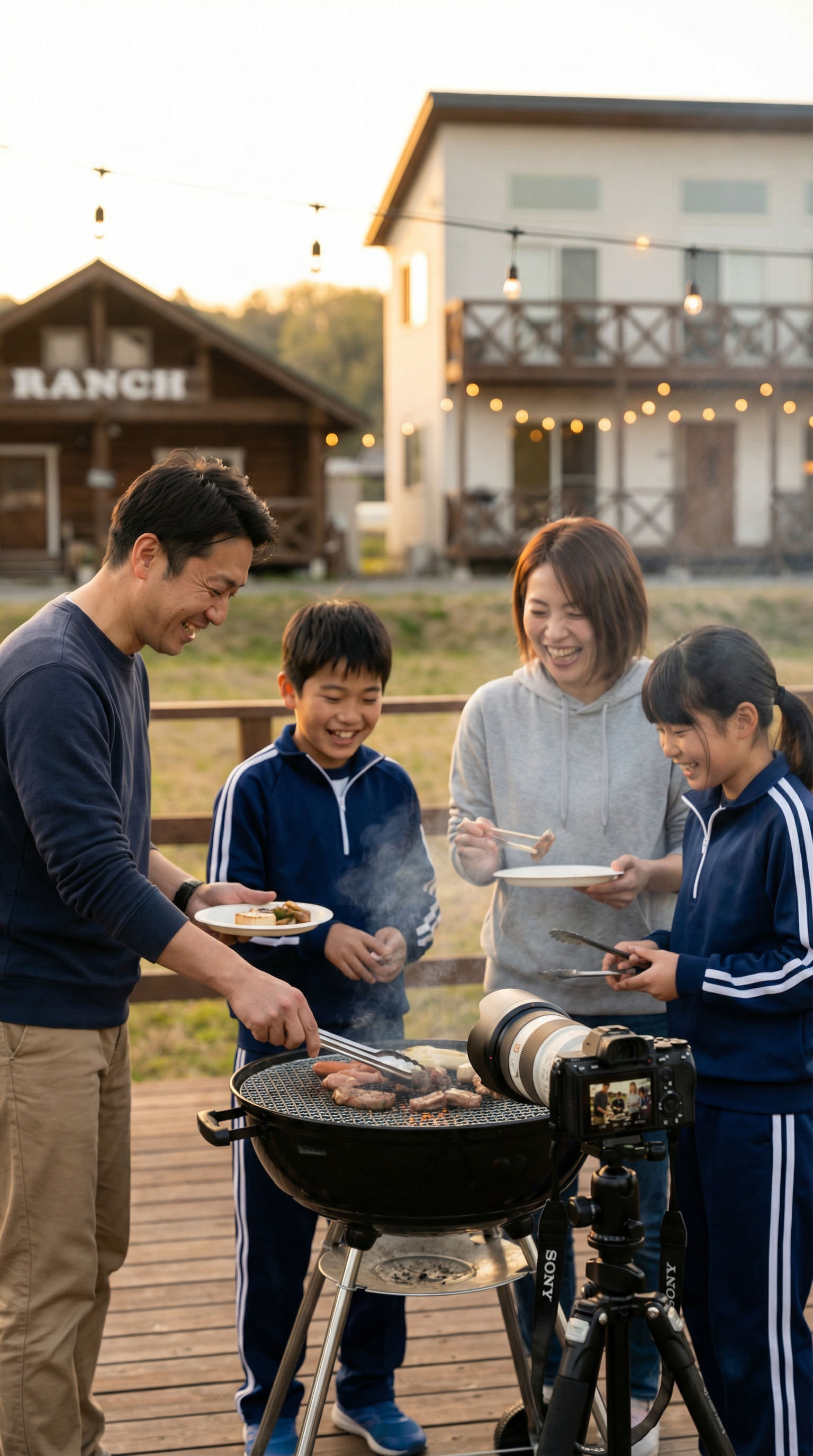 가족 바비큐